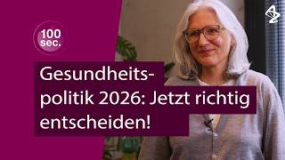 100 Sekunden zu den Vorschlägen der Finanzkommission Gesundheit