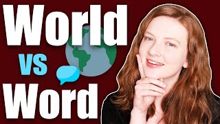 How to Pronounce "World" and "Word" (in British English)