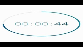 COUNTDOWN Timer 60 sec ( v 283 ) 60 to 0 TIMER with sound effects 4k 