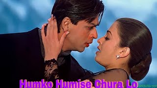 Humko Humise Chura Lo (Love Song) HD - Mohabbatein 2000 | Lata Mangeshkar, Udit Narayan