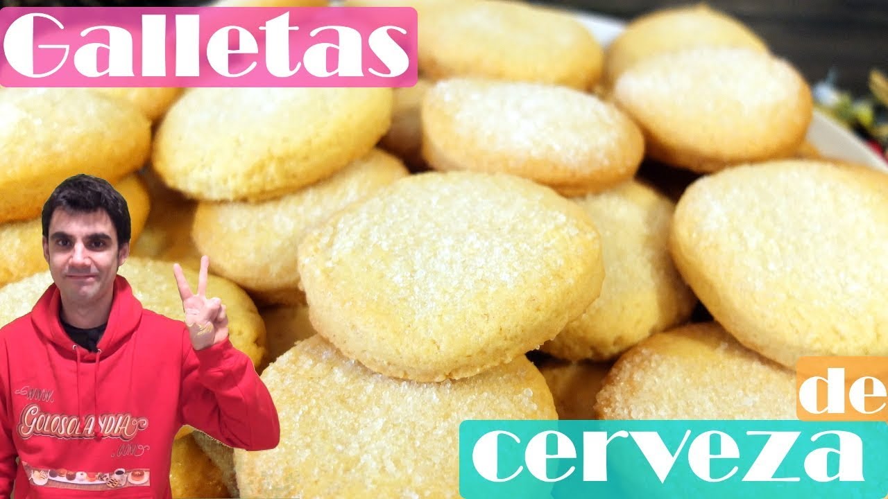 GALLETAS de CERVEZA, 😍🍺😋 DELICIOSAS y SORPRENDENTES. Receta # 395