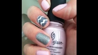 How To: Chevron Nails!
