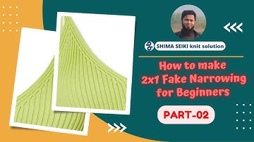 2x1 Rib || Part2 || jacquard program || Shima Seiki || Package tutorial by Apex