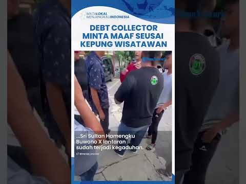 Debt Collector Minta Maaf seusai Viral Kepung Wisatawan di Jogja, sempat Tuduh Korban BPKB Palsu