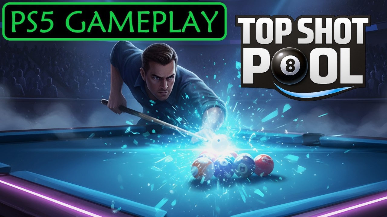 TOP SHOT POOL - PS5 GAMEPLAY - BILLAR DIRECTE I PARTIDES RÀPIDES PER POSAR A PROVA LA TEVA PUNTERIA