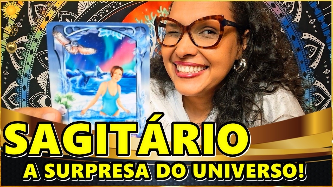 SAGITÁRIO ♐️ MUITO BOMMM! O UNIVERSO VAI TE SURPREENDER!