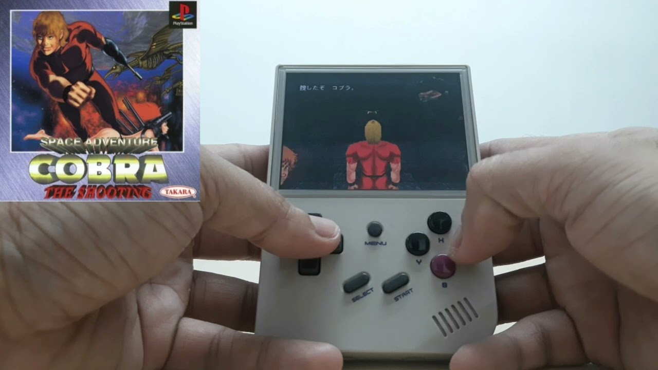 Space Adventure Cobra The Shooting/Anbernic RG35XX/PS1.