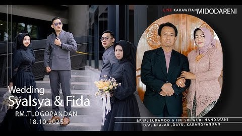 MalamMidodareni Wedding Syalsya Billa Dinda Safira & Fida Adiguna Nugraha {RestoTLOGOPANDAN}