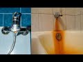 Remove Rust Stains From a Bathtub Remove Toilet Hard Water Calcium Deposit Without Scrubbing