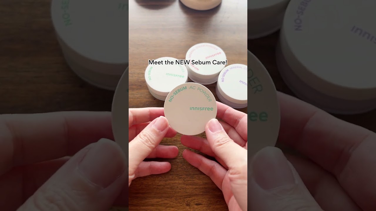 This trend but make it your new No Sebum AC Powder 🤩 (The things we do for content?!)