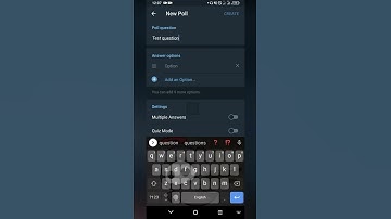 How to Create a Poll on Telegram Sinhala #shorts #telegrampoll #telegram #telegramtips