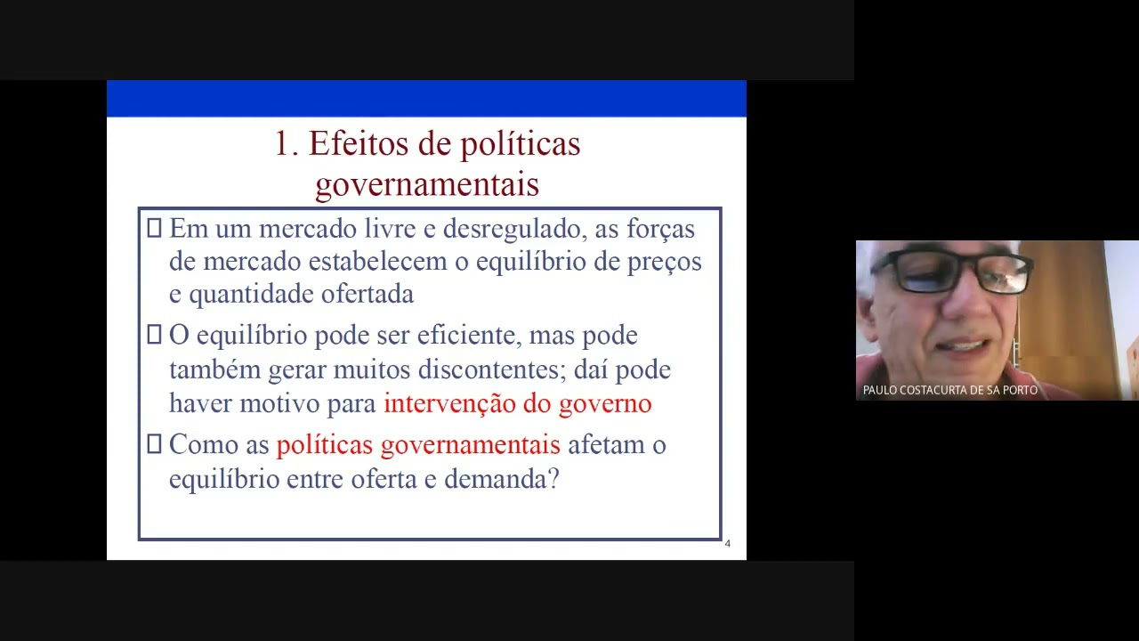 Introdução à Economia Aula 4