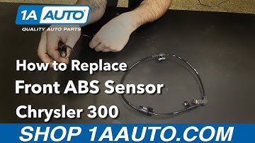 How to Replace Front ABS Sensor 05-10 Chrysler 300