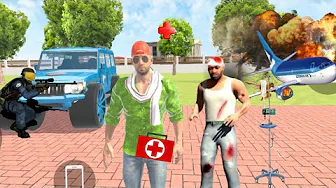 🤕 Franklin Plane Crash 💥😰 Indian Theft Auto 💥😱 Indian Bikes Driving 3D thumbnail