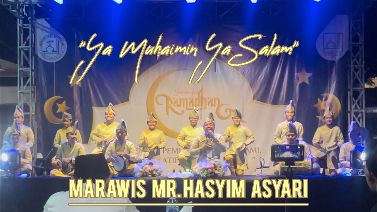 Marawis MR. Hasyim Asyari @Masjid Al-Ikhlas Cipete JAKSEL 2023 ( Yamuhaimin Ya salam )