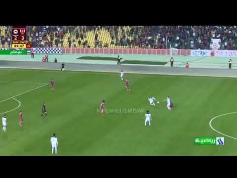 هدف تعادل الزوراء في اخر دقيقة جبار كريم