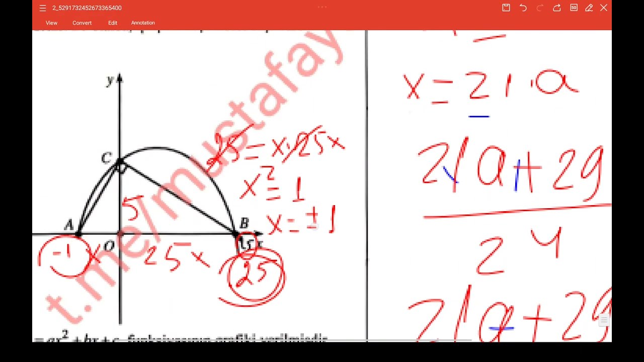 📍9 mart 2026. 11 ci sinif Buraxılış Riyaziyyat suallarının izahı və düzgün cavabları....