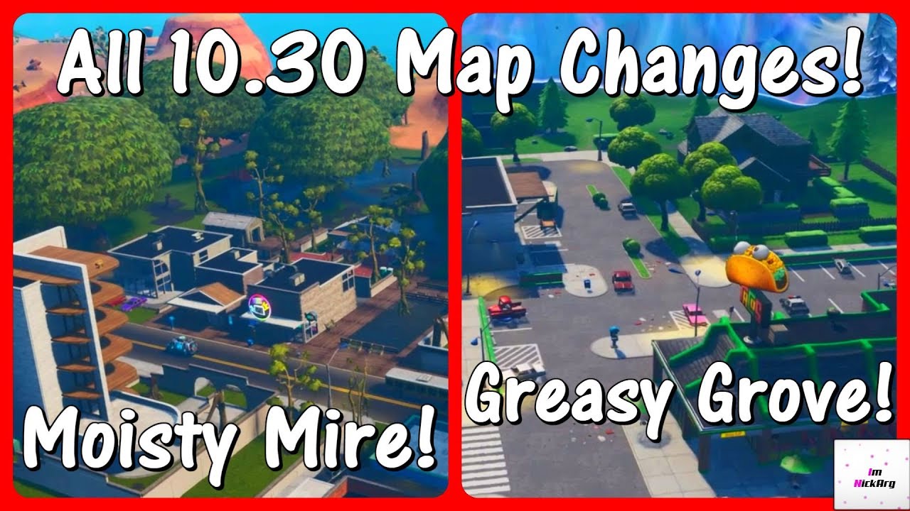 *NEW* ALL 10.30 Update Map Changes! (v10.30 Patch) | Fortnite