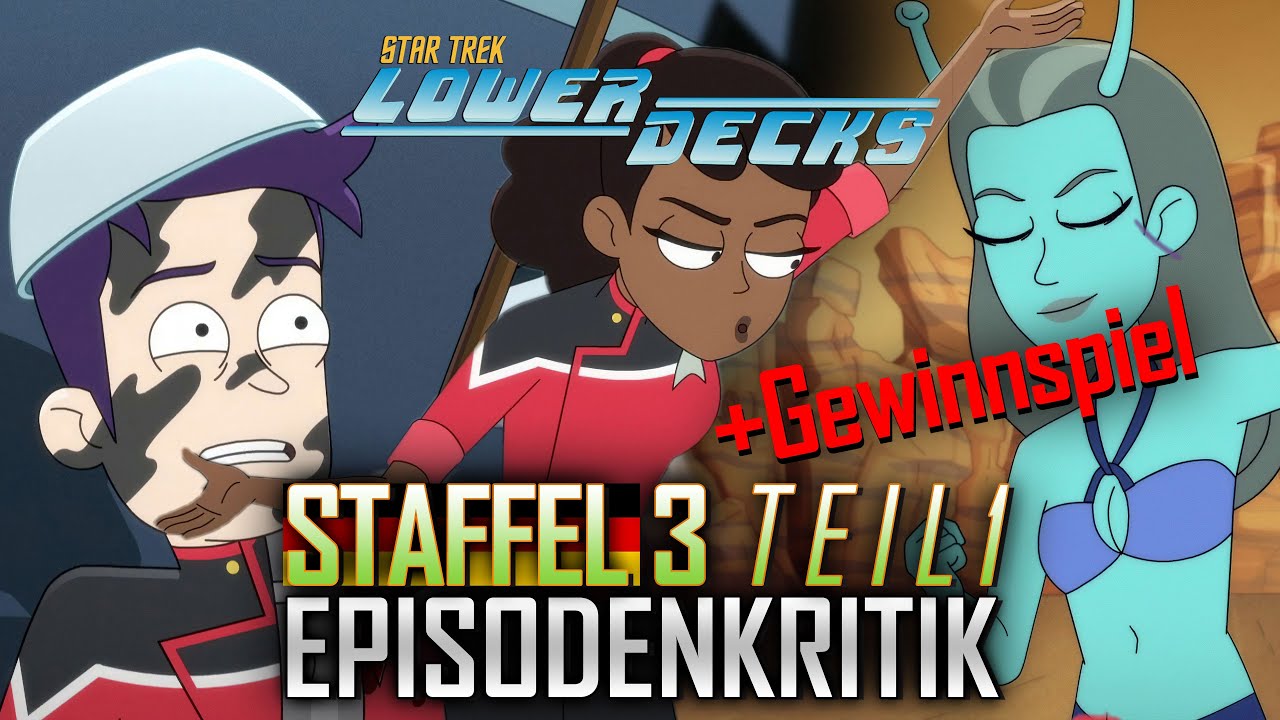 Lustig: Review zu Star Trek: Lower Decks Staffel 3 (Teil 1 ...