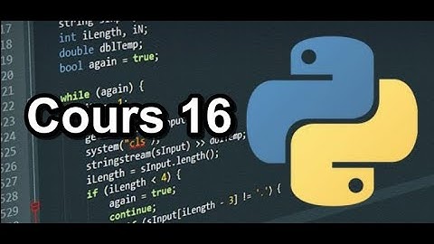 Python Cours 16 : File System in Arabic Darija دورة تعلم بايثون بالدارجة