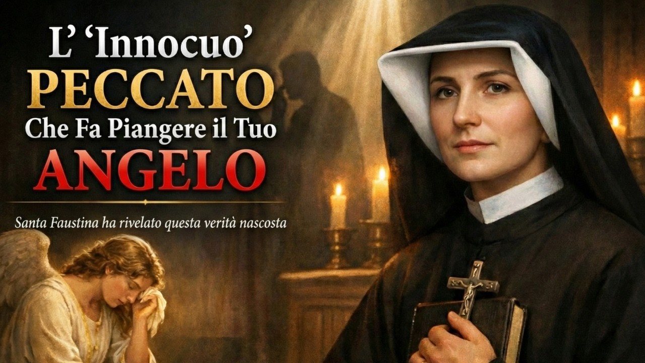 Il peccato 'innocuo' che fa piangere il tuo angelo custode (Santa Faustina lo ha rivelato)