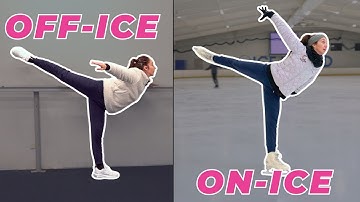 How To Achieve A Higher Leg In Spirals & Camels (Off-Ice) | Figure Skating