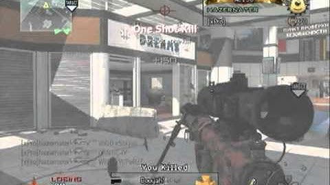MW2 Triple Kill One Bullet