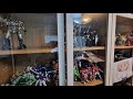 Showing off my collection with my display cabinets