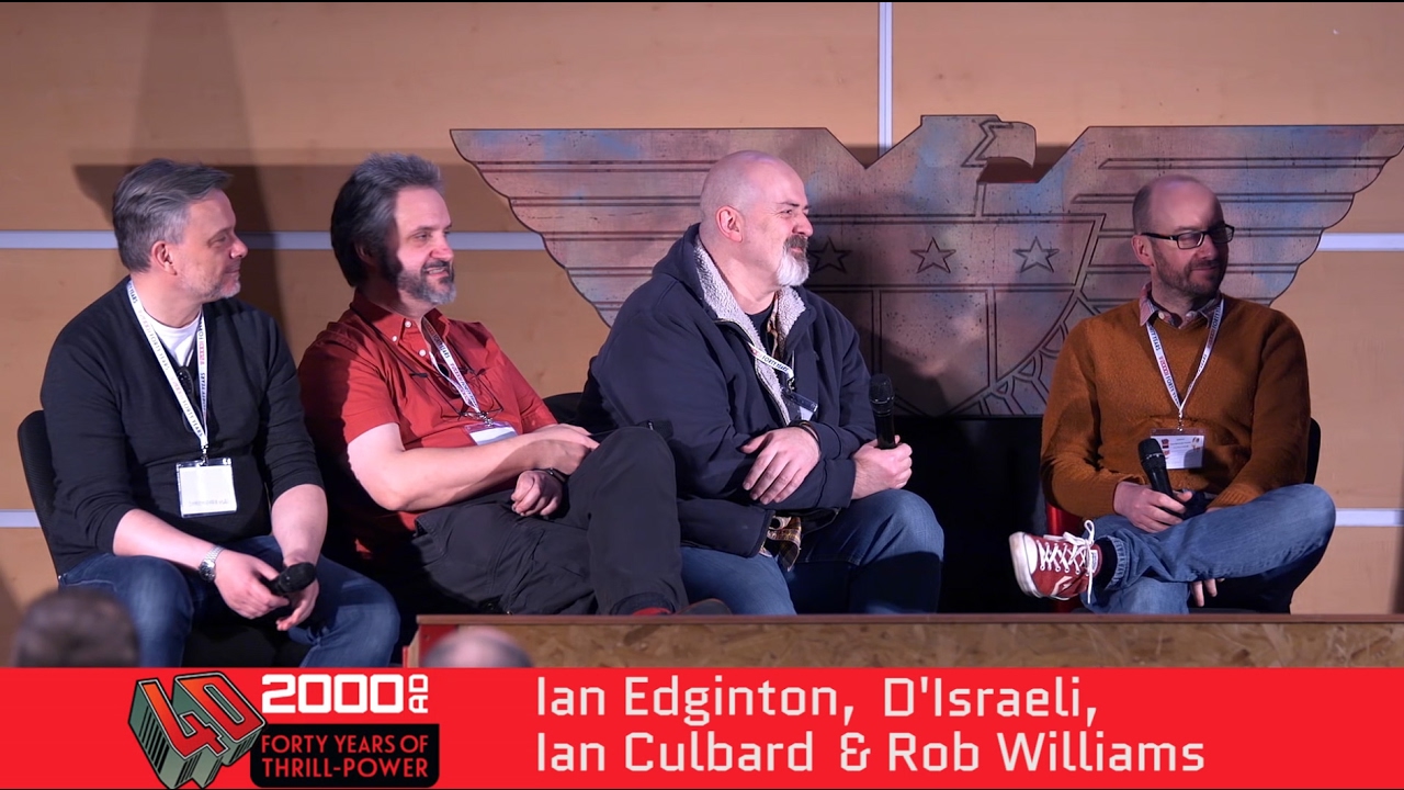 40 Years of Thrill-power Festival: Building Worlds panel