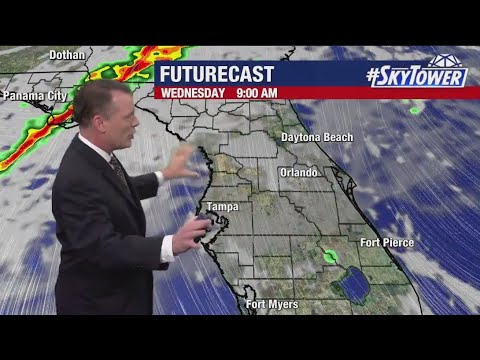 Tampa Bay forecast: Weather roller coaster continues - YouTube