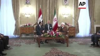 Iraqi PM al-Maliki holds talks with  Akbar Hashemi Rafsanjani