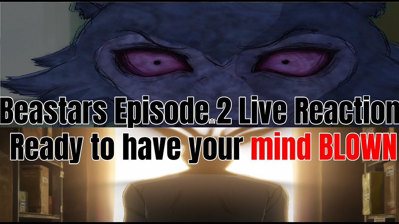 Beastars Episode 2 Live Reaction Ready to have your mind BLOWN - YouTube