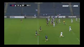 Mat Protheroe's first league try for Ospreys