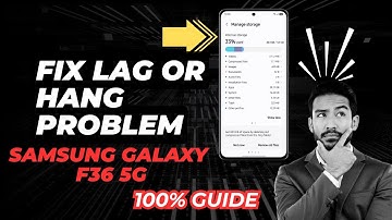 How To Fix Lag or Hang Problem on Samsung Galaxy F36 5G - Easy Guide!