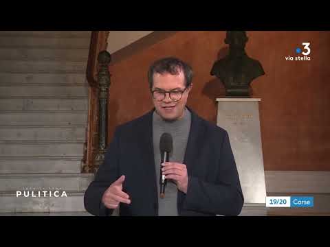 Image du reportage "Corsica Sera Pulitica" sur France 3 Corse Via Stella du jeudi 27.03.2025 (Groupe "Un Soffiu Novu" à l'Assemblée de Corse)