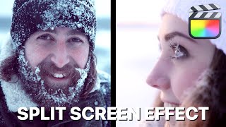 BASIC SPLIT SCREEN EFFECT IN FINAL CUT PRO | FCP #Shorts screenshot 4