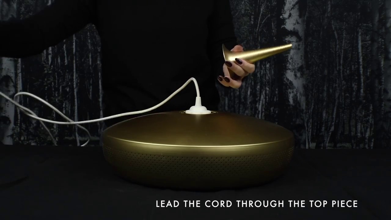 Lustr závěsný VITA Clava Dine - Jak sestavit lustr? Návod.