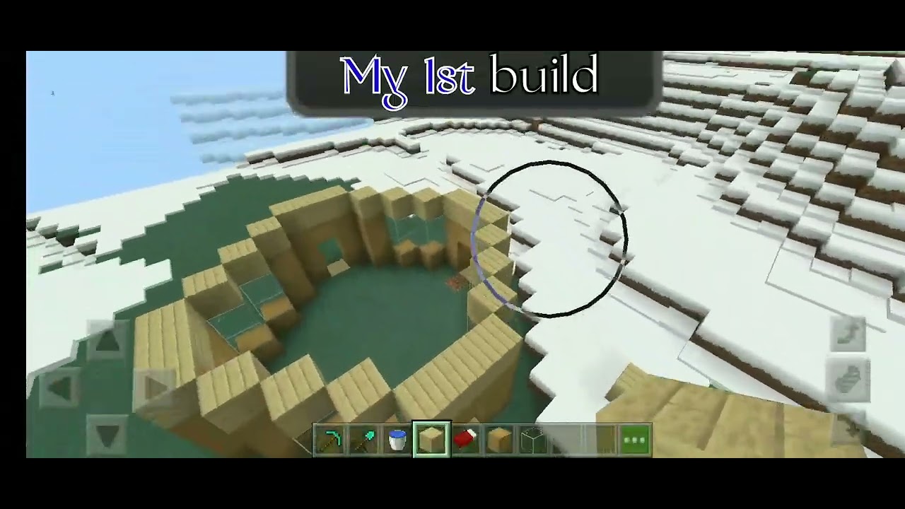 Minecraft Subscribe Build my 1st build in Minecraft #subscribe #iphone #mrbeast - YouTube