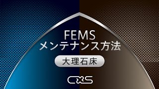 FEMS 大理石床メンテナンス方法 CxS