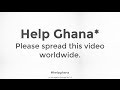  #HelpGhana* (*to lose against Portugal for 5-0) - Rui Unas
