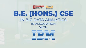 B.E. CSE in Big Data Analytics - Chandigarh University Admissions | Placements | Scholarships