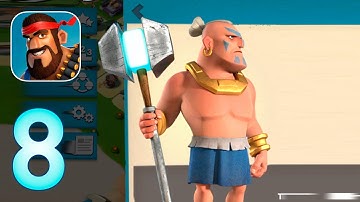 Boom Beach: Gameplay Walkthrough Part 8 - Warrior! (iOS, Android)