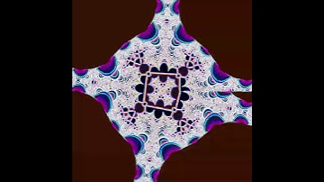 Try NOT to Blink... The Heavenly Fractal Morph ✨♾️ #shorts #fractal