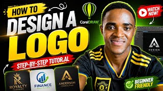 How to Design a Professional Logo in CorelDRAW | Step-by-Step Beginner Tutorial