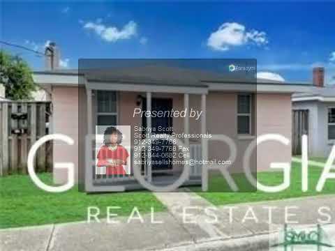 512 W 32nd, Savannah, GA home video tour