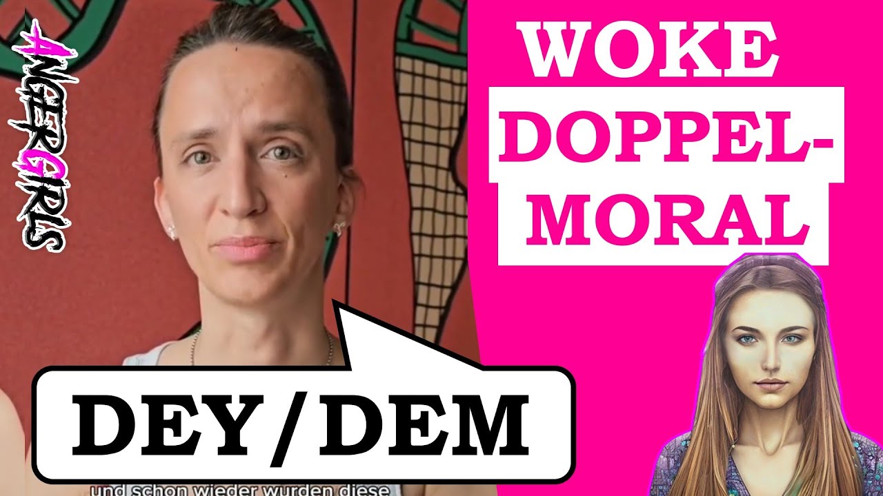 TRANSFRAU Gazelle macht Werbung fürs GENDERN 💥 DOPPELMORAL als COMEDY QUEEN?