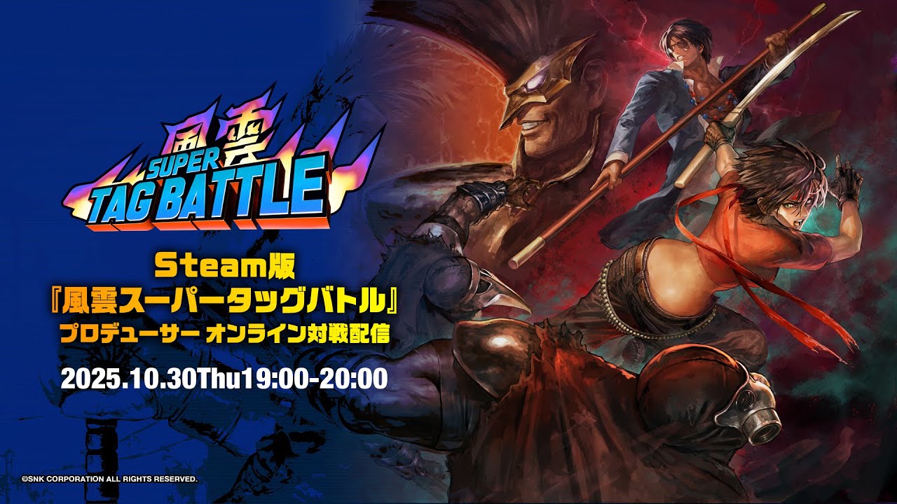 Steam版『風雲スーパータッグバトル』 プロデューサー オンライン対戦