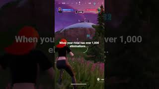 my rivial had over 1,000 eliminations. #fortnite #gaming #zerobuildfortnite #gaming