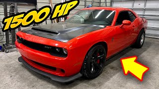 This 1500hp Dodge Challenger Hellcat Story Just got MORE CRAZY