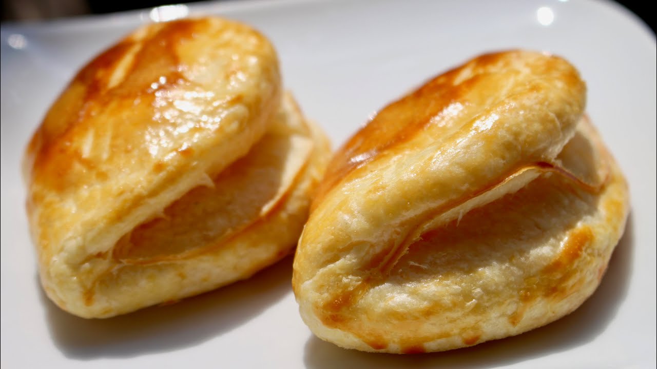 Такой вкусный слоеный хлеб! Идеально подходит для завтрака! Без дрожжей!